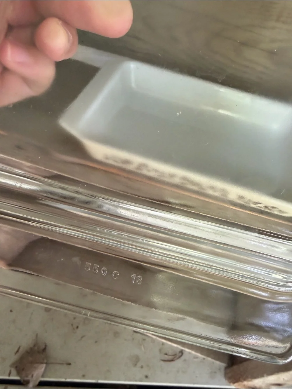 RARE Vintage Pyrex Acorn Space Saver 548
